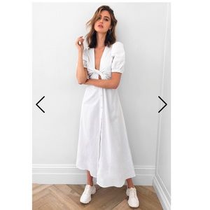 Nasty Gal Front Tie Dress